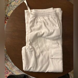 PINK Victoria's Secret Cream Joggers